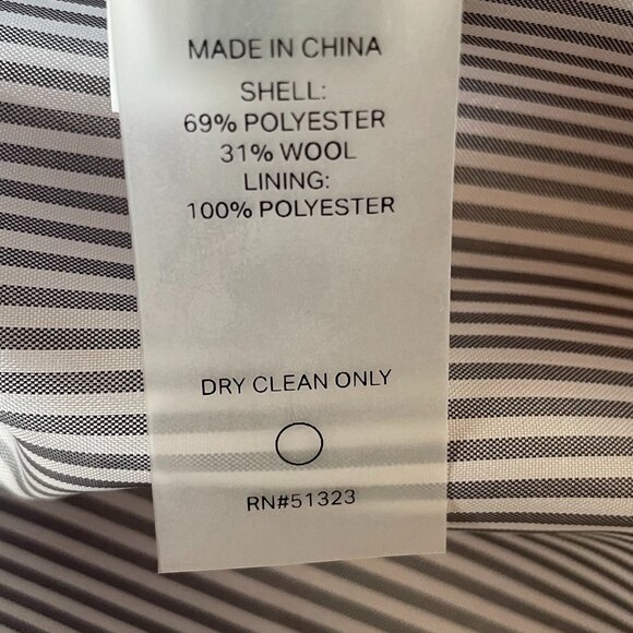 NWT Court & Rowe Fuschia Wool Blend Lined Single-Breasted Trench Coat Women's 2X - Picture 9 of 9